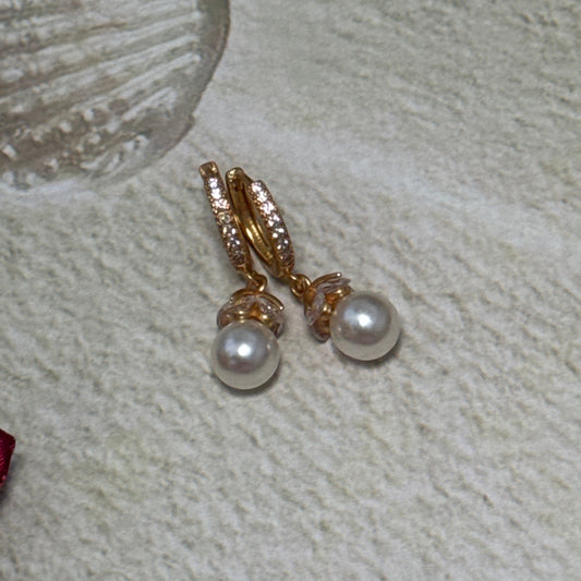 Bubble pearl drops