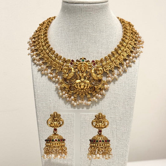 Annapurna Set Temple brass