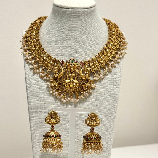 Annapurna Set Temple brass