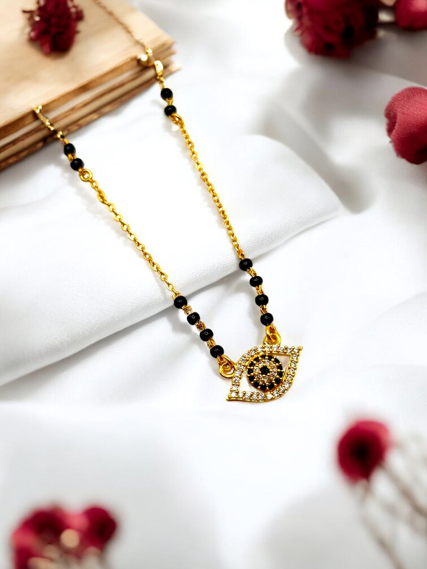 Beaded Evil Eye Mangalsutra
