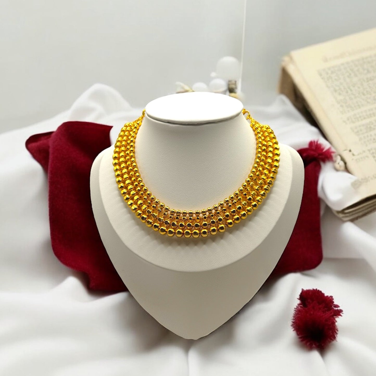 Hritu Beaded Necklace set