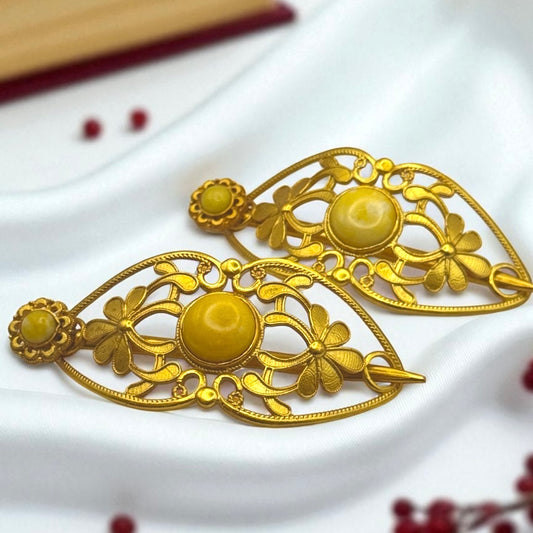 Kesariya Antique Hair Clip