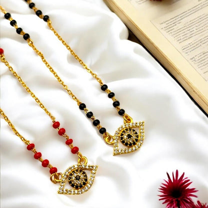Beaded Evil Eye Mangalsutra