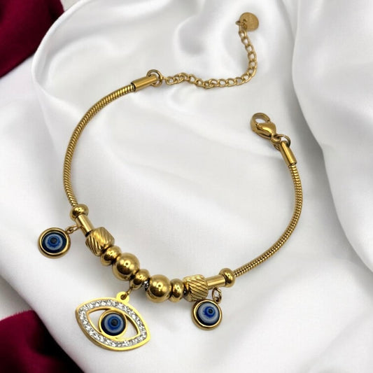 Evil Eye Charms Bracelet
